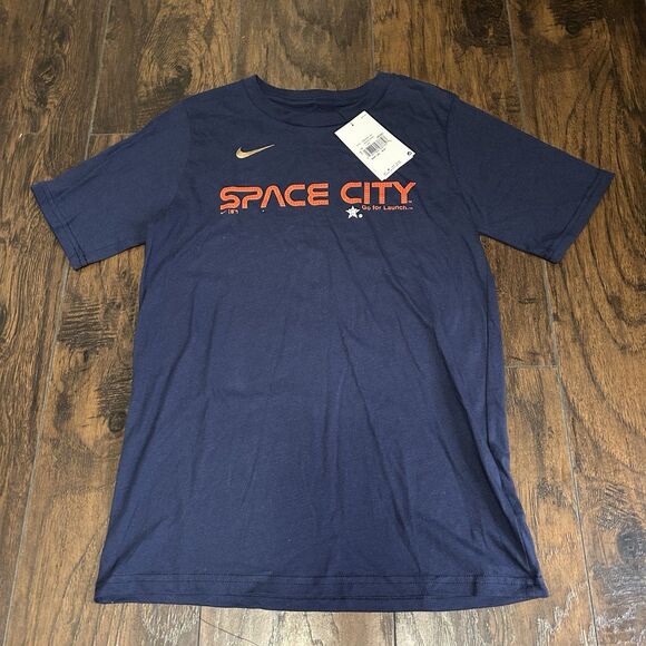 NWT Houston Astros MLB Space City T-Shirt City Connect Youth Large 14/16 - Picture 1 of 7